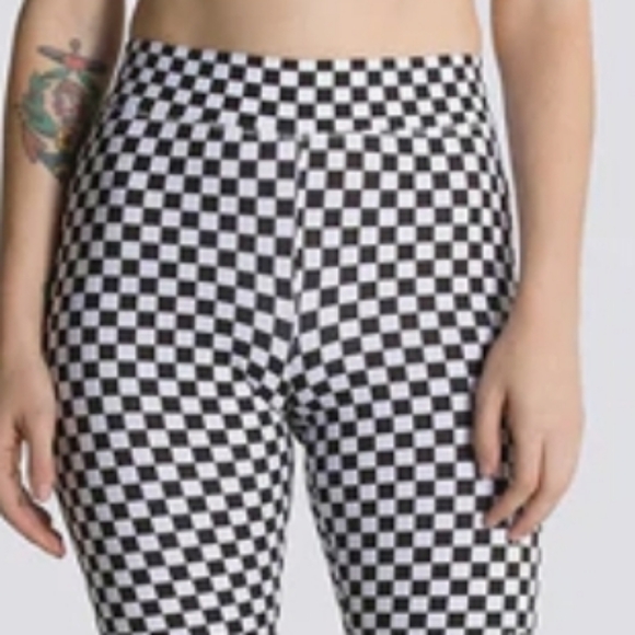 NWT ❗️ Vans of the wall cotton checks  black and white shorts size XS - Picture 3 of 10